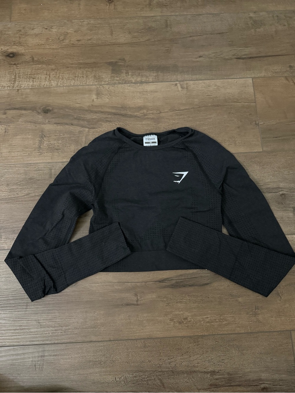Gymshark Cropped Long Sleeve Workout Top